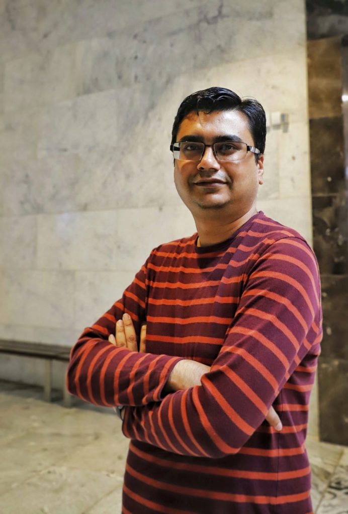 A photo of Kaushik Parmar, Direct-C's co-founder & VP of Research and Development