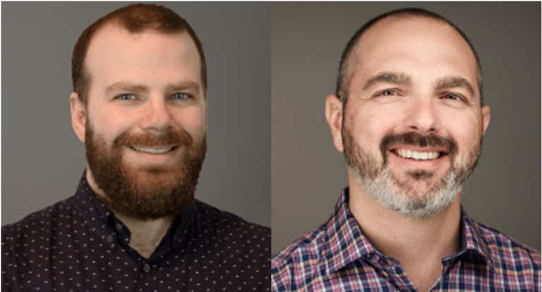 A photo of Jeremy Burke and Blaine Bertsch from DryRun