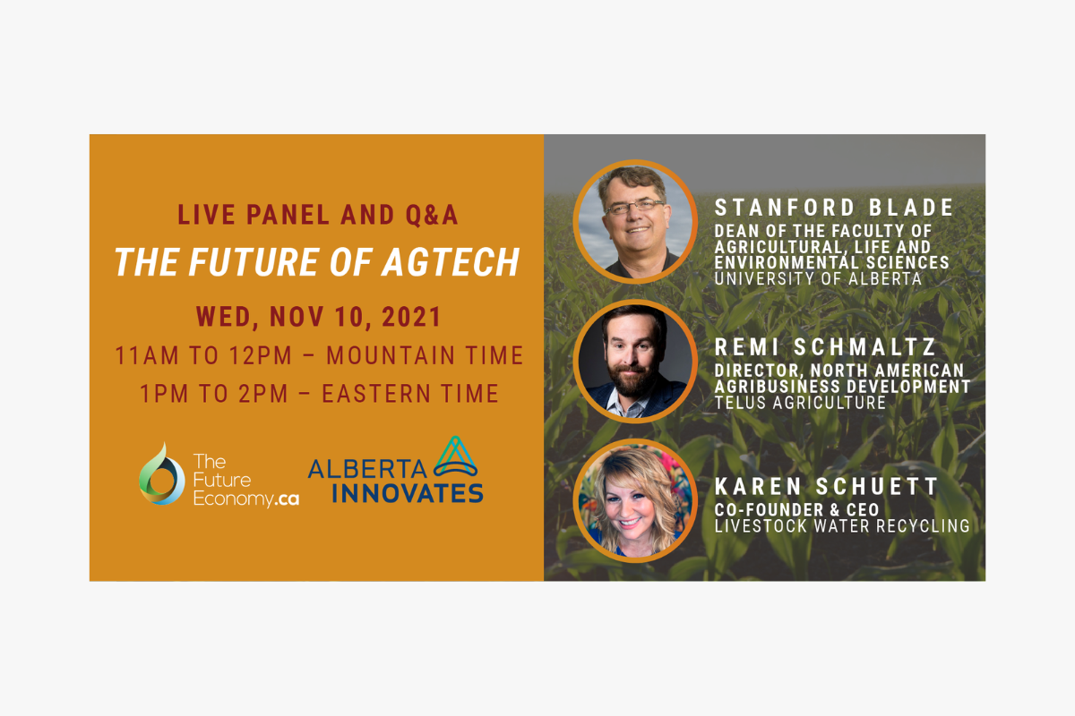 Live Panel Session The Future Of Agtech Alberta Innovates